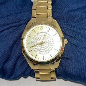 Caravelle New York by Bulova Women's Gold-Tone Water Resistant Wristwatch